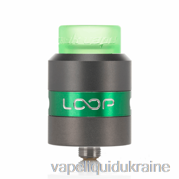 Vape Liquid Ukraine Geek Vape LOOP 24mm RDA Gunmetal / Green